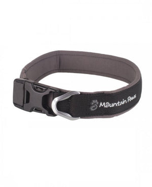 Hundehalsband Mittel Schwarz – Mountain Paws