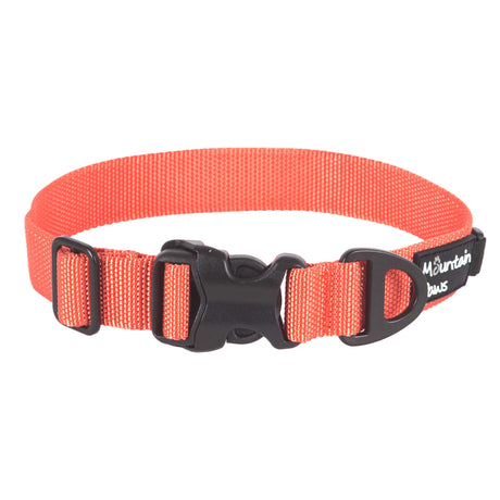Extra robustes Hundehalsband, Klein, Orange – Mountain Paws