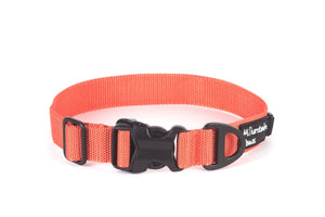 Extra robustes Hundehalsband, Groß, Orange – Mountain Paws