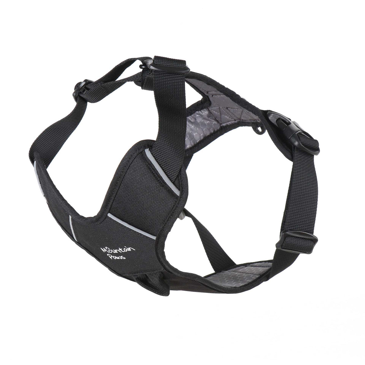Szelki dla psa Medium Schwarz – Mountain Paws