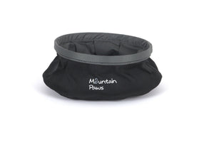 Faltbare Hundetrinkschüssel Schwarz – Mountain Paws