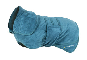 Hunde-Bademantel Groß Blau – Mountain Paws