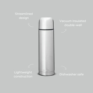 Classic Light Vacuum Bottle Stainless Steel / 1.0 L - Primus
