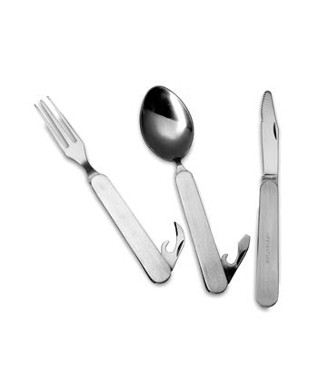 Klappbares Besteckset aus Edelstahl – Life Venture