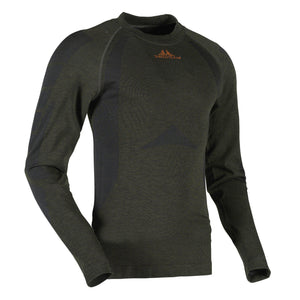 Zestaw Bielizny Termicznej Merino Tech Base Layer Hunting Green – Swedteam