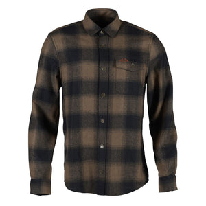 Lynx Wollhemd Dark Sand - Swedteam