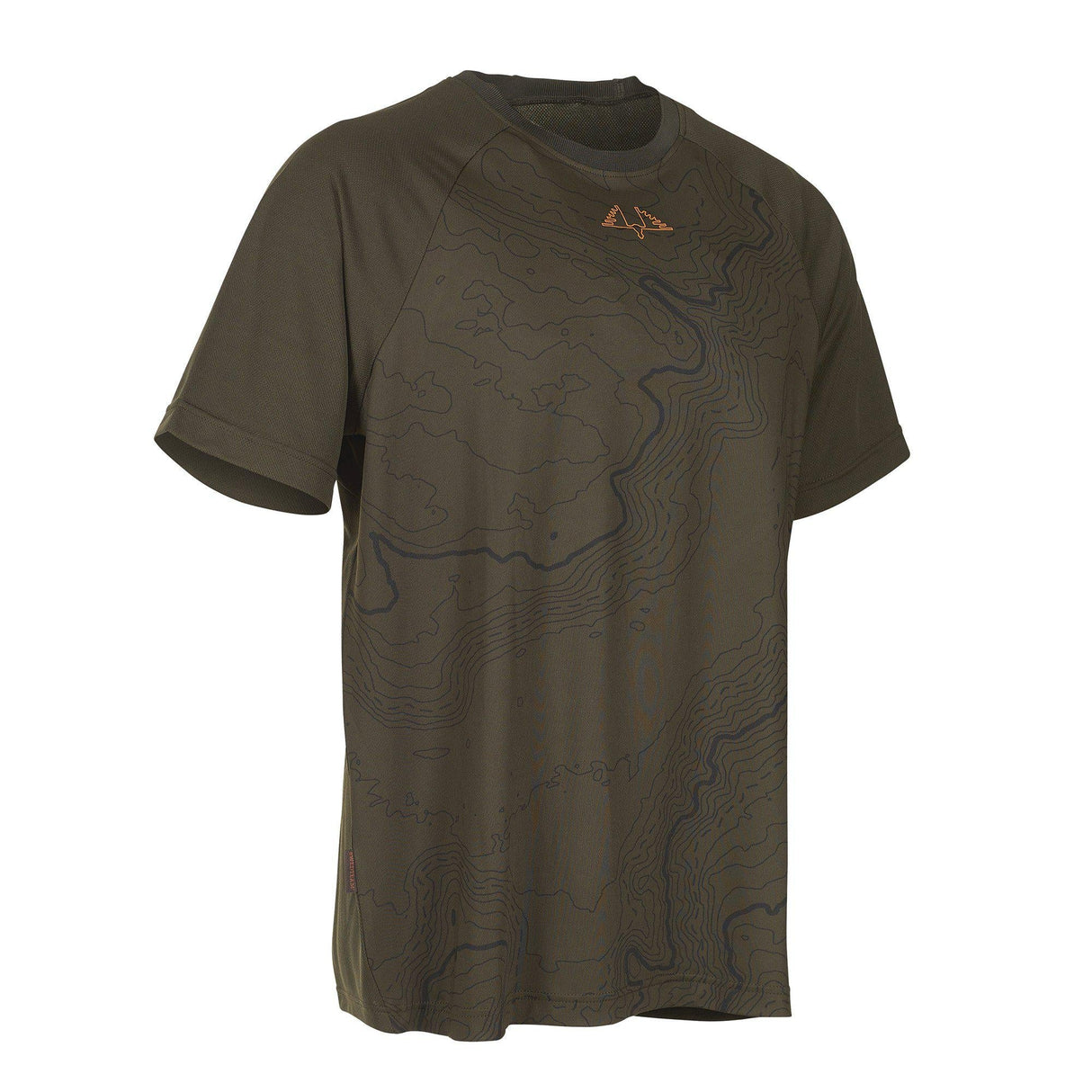 Alpha SS RE-ECO T-Shirt bedruckt Grün - Swedteam
