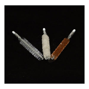 Reinigungsbürste set, Woll-, Nylon-, Bronzebürste 30 Cal.