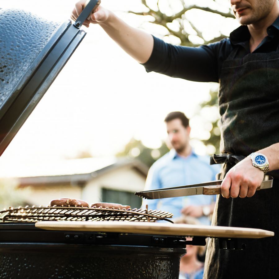 RON Keramik-BBQ-Grill 58 cm (23") Grau - BergHoff