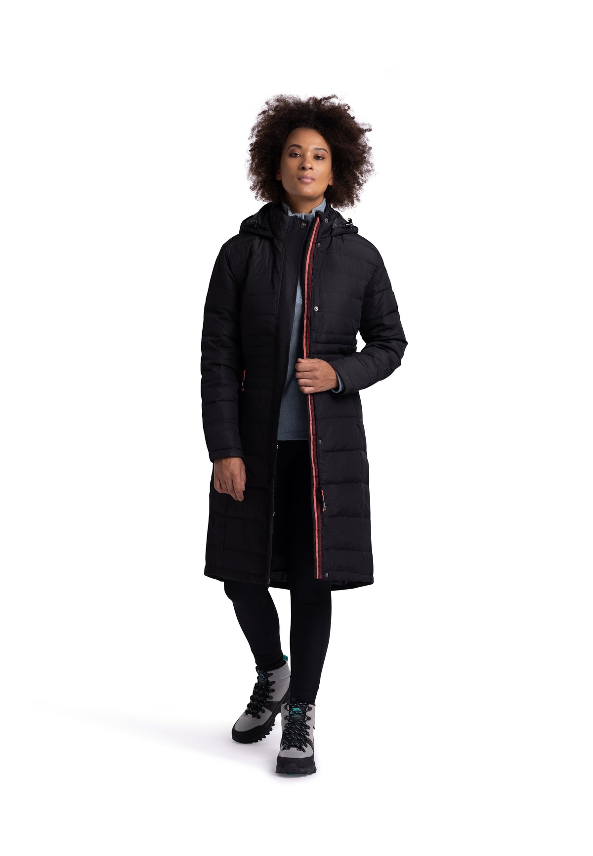 Bitsy- Female Down Jacket - Black - Trespass