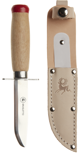 Speider-Messer mit runder Spitze – Brusletto