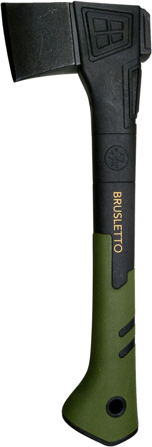 Axt Kikut 36 cm Schwarz/Grün L – Brusletto
