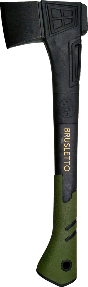 Universalaxt Kikut 46 cm Schwarz/Grün S – Brusletto