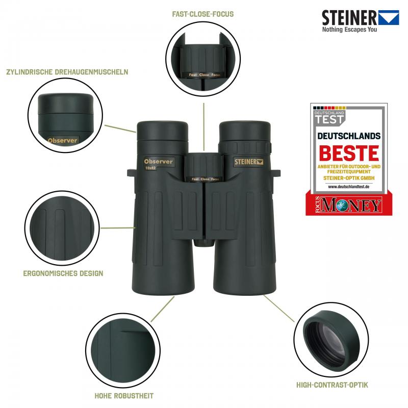 Observer Fernglas 10x42 - Steiner