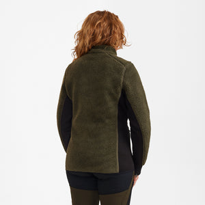 Lady Roja Faserpelzjacke Adventure Green - Deerhunter