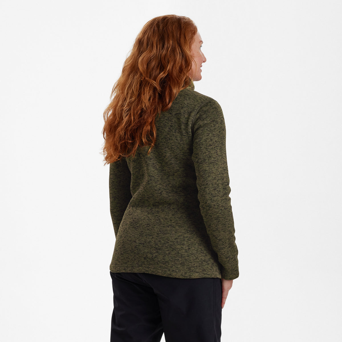Sweter Lady Sarek - Olive - Deerhunter