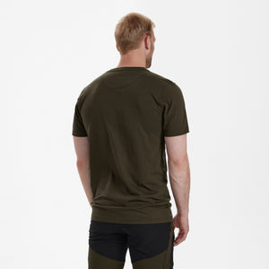 Logo-T-Shirt Fallen Leaf - Deerhunter