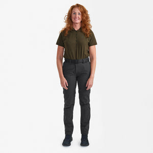 Lady Slogen Zip-Off-Hose Black Ink - Deerhunter
