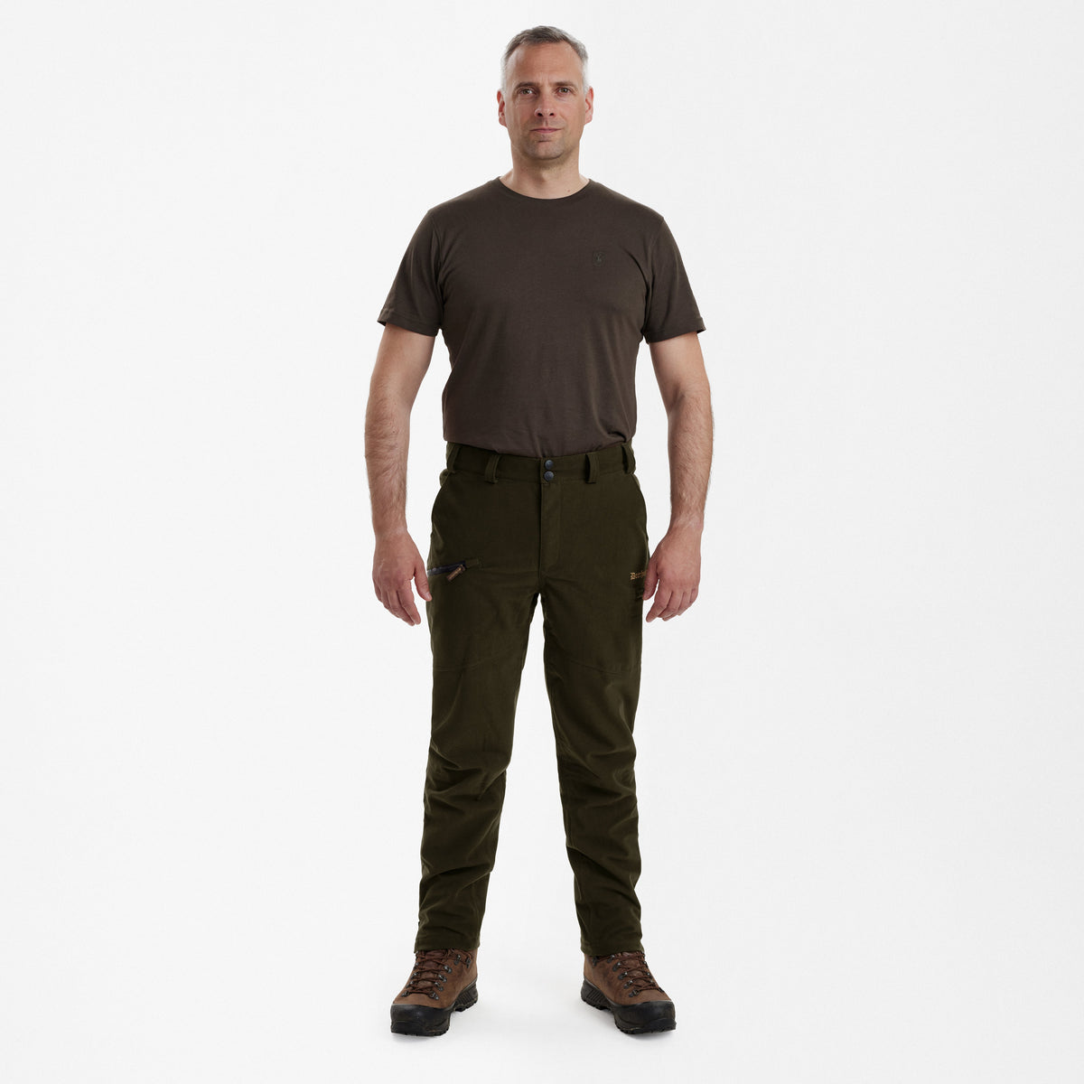 Spodnie Pro Gamekeeper - peat - Deerhunter