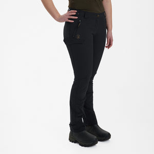Spodnie Lady Ann Full Stretch - Czarne - Deerhunter