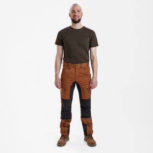 Spodnie stretch Rogaland - Kontrast Orange - Deerhunter