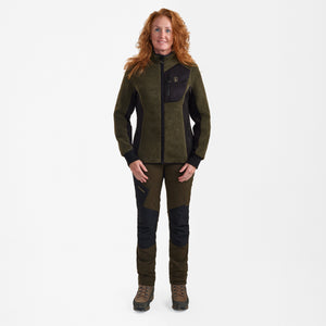 Lady Roja Faserpelzjacke Adventure Green - Deerhunter