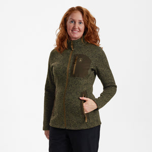 Sweter Lady Sarek - Olive - Deerhunter