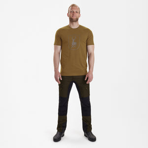 Logo T-Shirt Butternut - Deerhunter