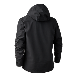 Sarek Shell-Jacke mit Kapuze - Schwarz - Deerhunter