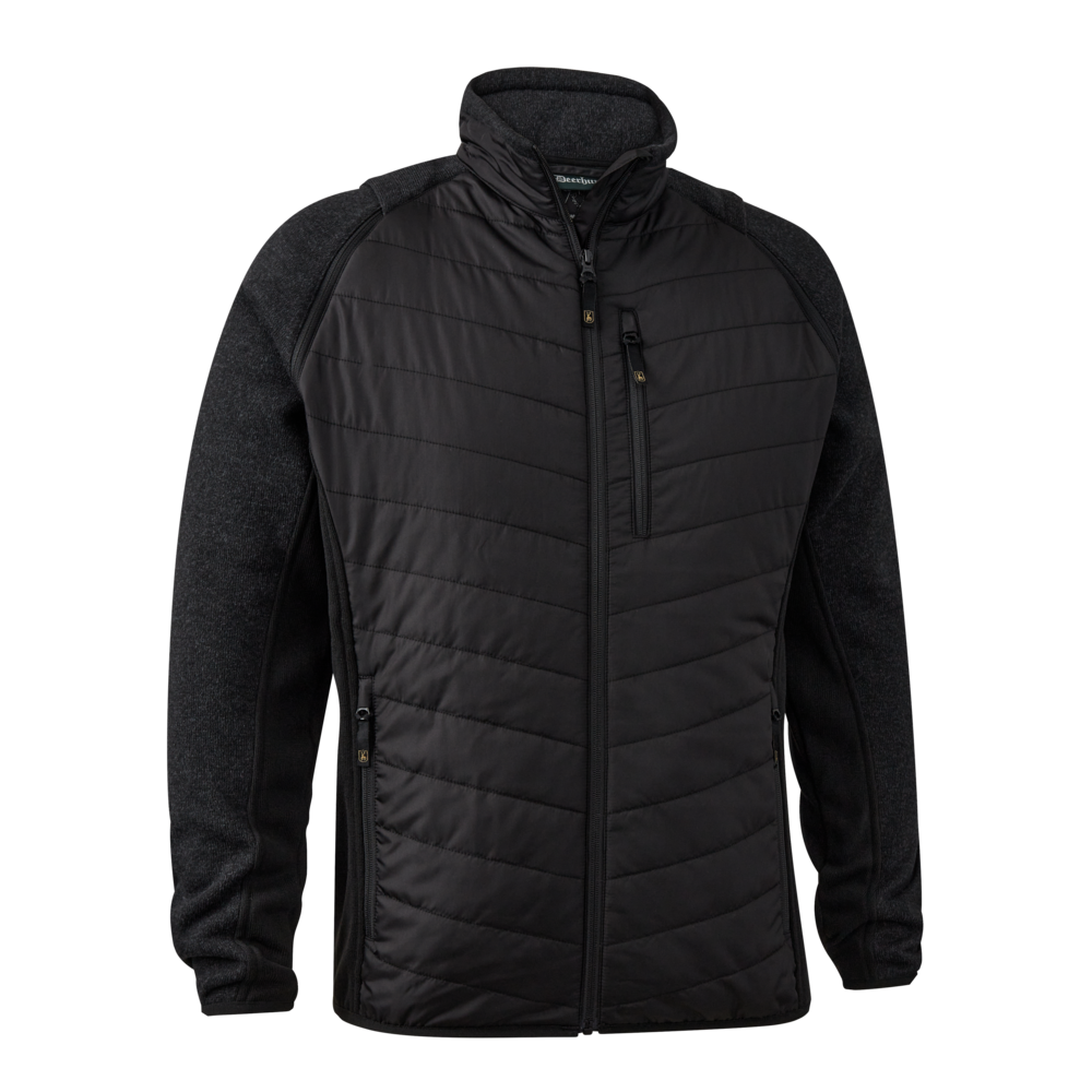 Moor Zip-Off Jacke Schwarz - Deerhunter
