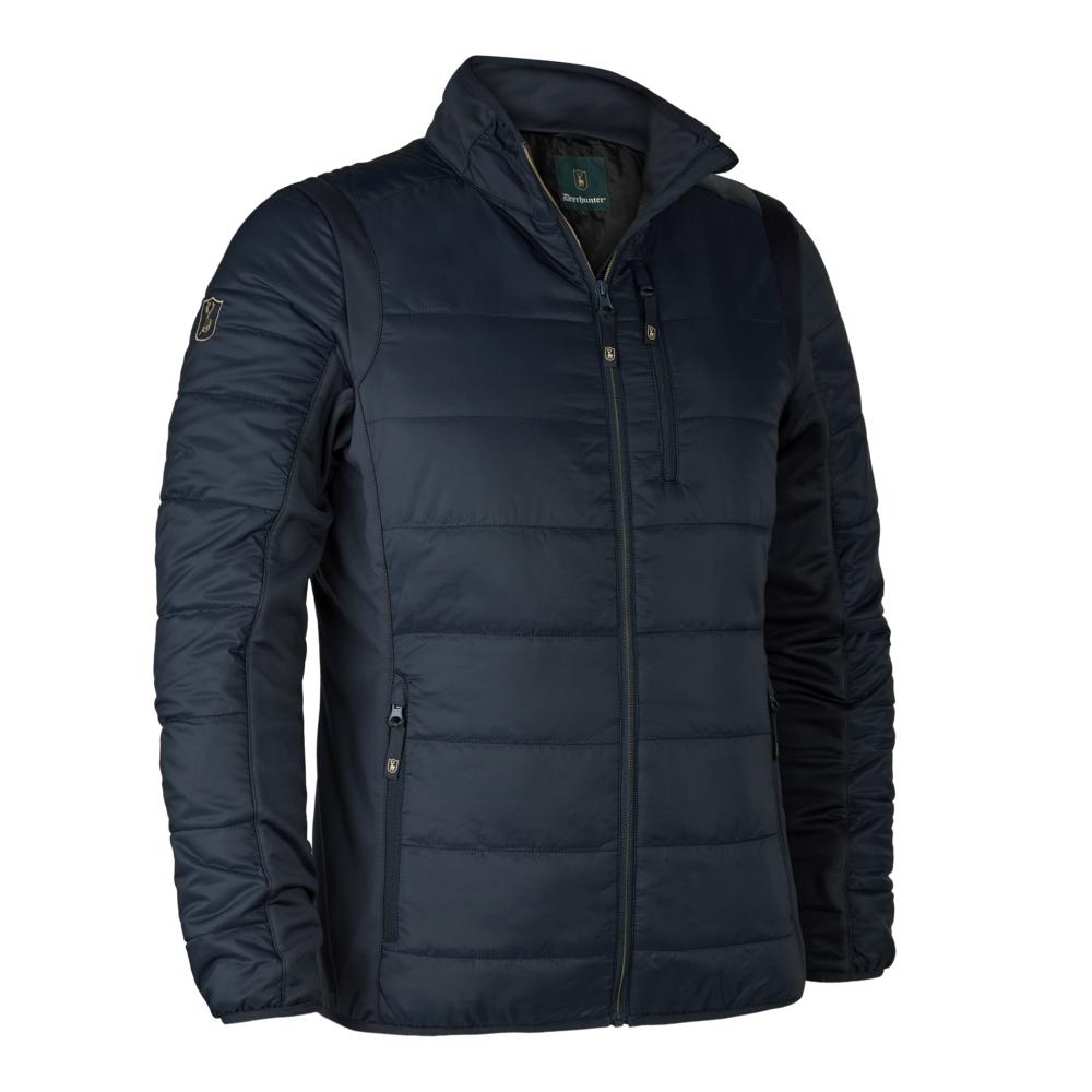 Heat gesteppte Jacke - Dunkelblau - Deerhunter