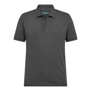 Harris Poloshirt Dunkelgrau meliert - Deerhunter