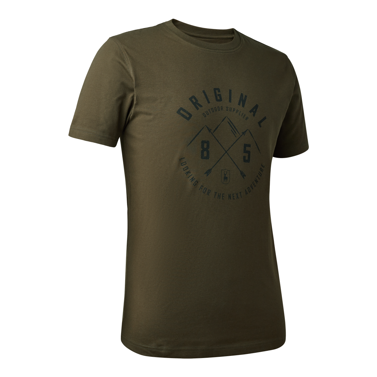 Nolan T-Shirt - Deep Green - Deerhunter