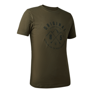 Nolan T-Shirt - Deep Green - Deerhunter