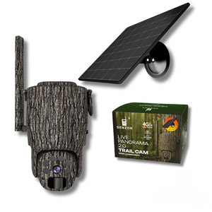Live Panorama 2.0 Wildkamera inkl. Solarpanel und App – Senzor
