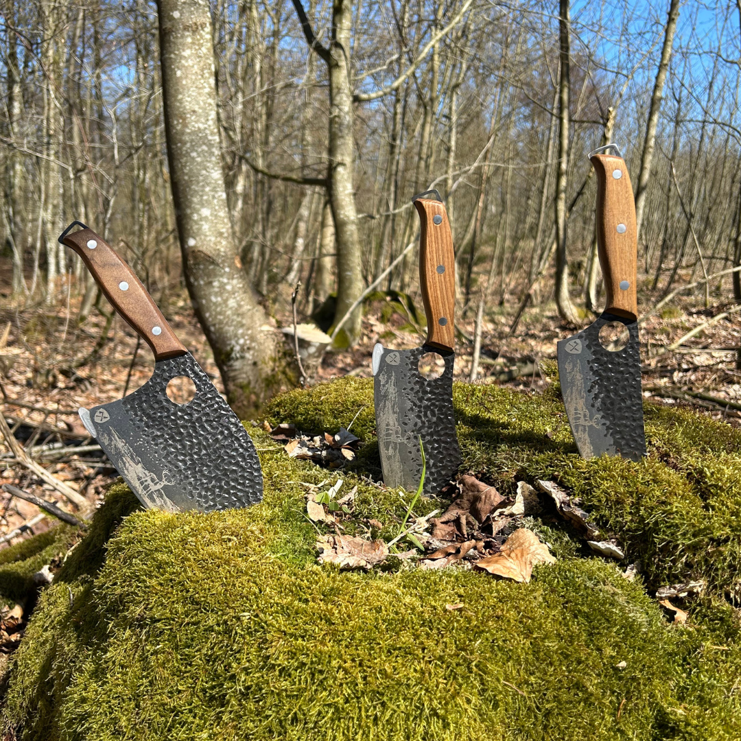 3-in-1 handgeschmiedetes Messerset