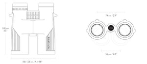 Frontier HD X 10x42 Grün - Hawke