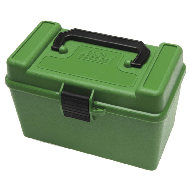 Patronenbox für 50 Patronen mit Griff - Kal.264MAG-458WIN - MTM