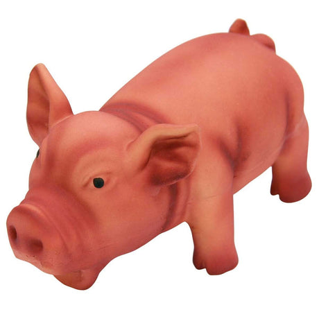 Latexschwein mit Grunzlaut 15 cm – Kerbl