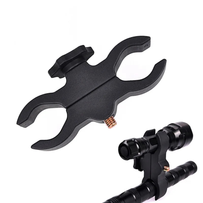 Taschenlampenhalter für Fernglas