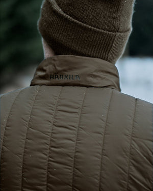 Härkila Heat Insulated kamizelka ocieplana - Willow green/Shadow brown - Härkila
