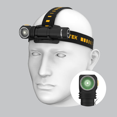 Armytek Wizard C2 WG Magnet USB - Ciepłe i zielone - 1020 lm i 400 lm