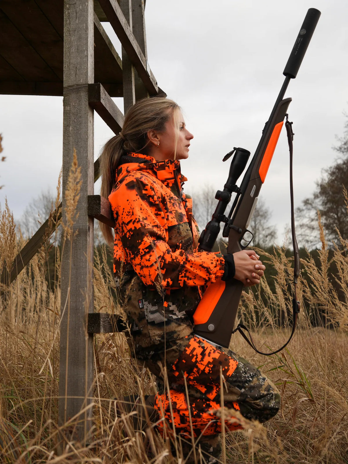 Kurtka Myśliwska Ridge 3 - Hunting Jacket Desolve Fire/Veil – Swedteam