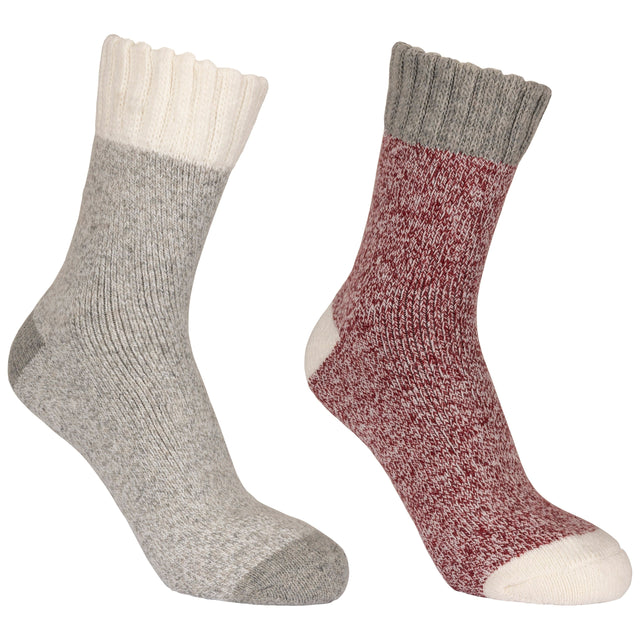 Inigo - Grey Marl / Cherry Marl - Trespass