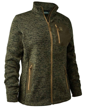 Lady Sarek Strickjacke Oliv - Deerhunter