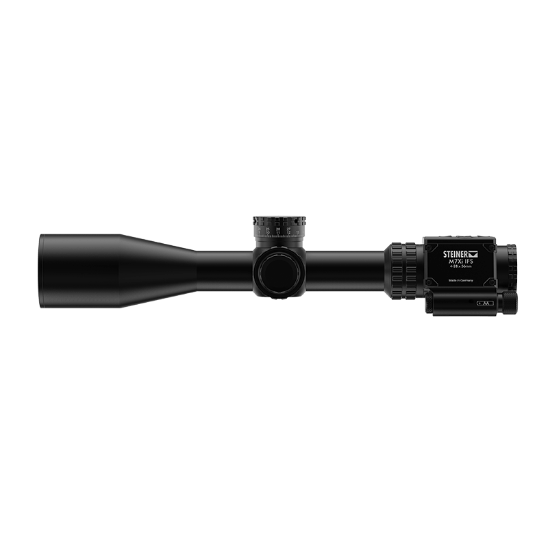 M7Xi 4-28x56 IFS G2B Mil Dot, ballistischer Computer, Schwarz - Steiner