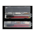 Reinigungsgarnitur 3-teilig Stahl/PVC Stock, Box 22cal.