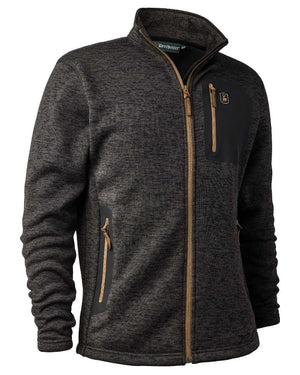 Sarek Strickjacke Dunkelgrau - Deerhunter