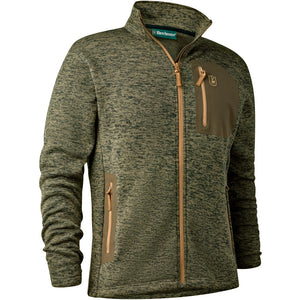 Sarek Strickjacke - Oliv - Deerhunter
