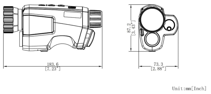 Gryphon - 50 MM PRO mit Entfernungsmesser GQ50L - HIKMICRO